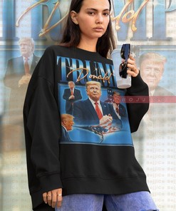 Donald Trump Covfefe Homage Sweatshirt - Unisex President Tee for Fans of Funny Movie Shirts