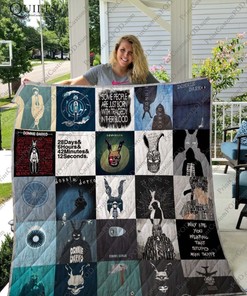 Donnie Darko Quilt Bedding Set for Fans of Cult and Surreal Movies