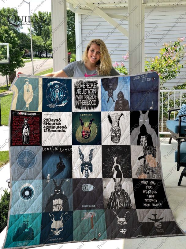 Donnie Darko Quilt Bedding Set for Fans of Cult and Surreal Movies