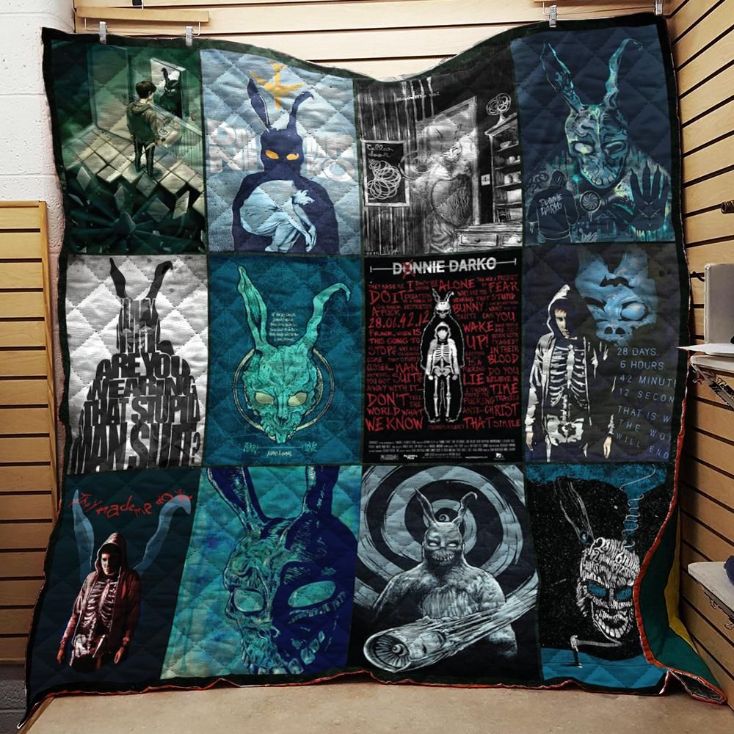 Donnie Darko Quilt Blanket - A Mind-Bending Thriller for Movie Lovers