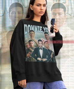 Donnie Yen Ip Man Vintage Sweatshirt - Retro 90s Wushu Wing Chun Tee for Fans of Movie Fans Gifts