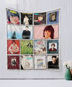 Donny Osmond Quilt Bedding Set for Music Fans