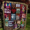 Don't Bully My Beagle Quilt Bedding Set for Dog Lovers