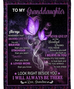 Don't Give Up Quilt Bedding Set for Granddaughter from Grandma