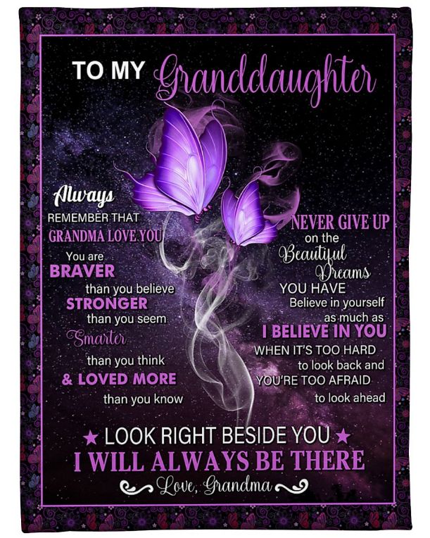 Don't Give Up Quilt Bedding Set for Granddaughter from Grandma