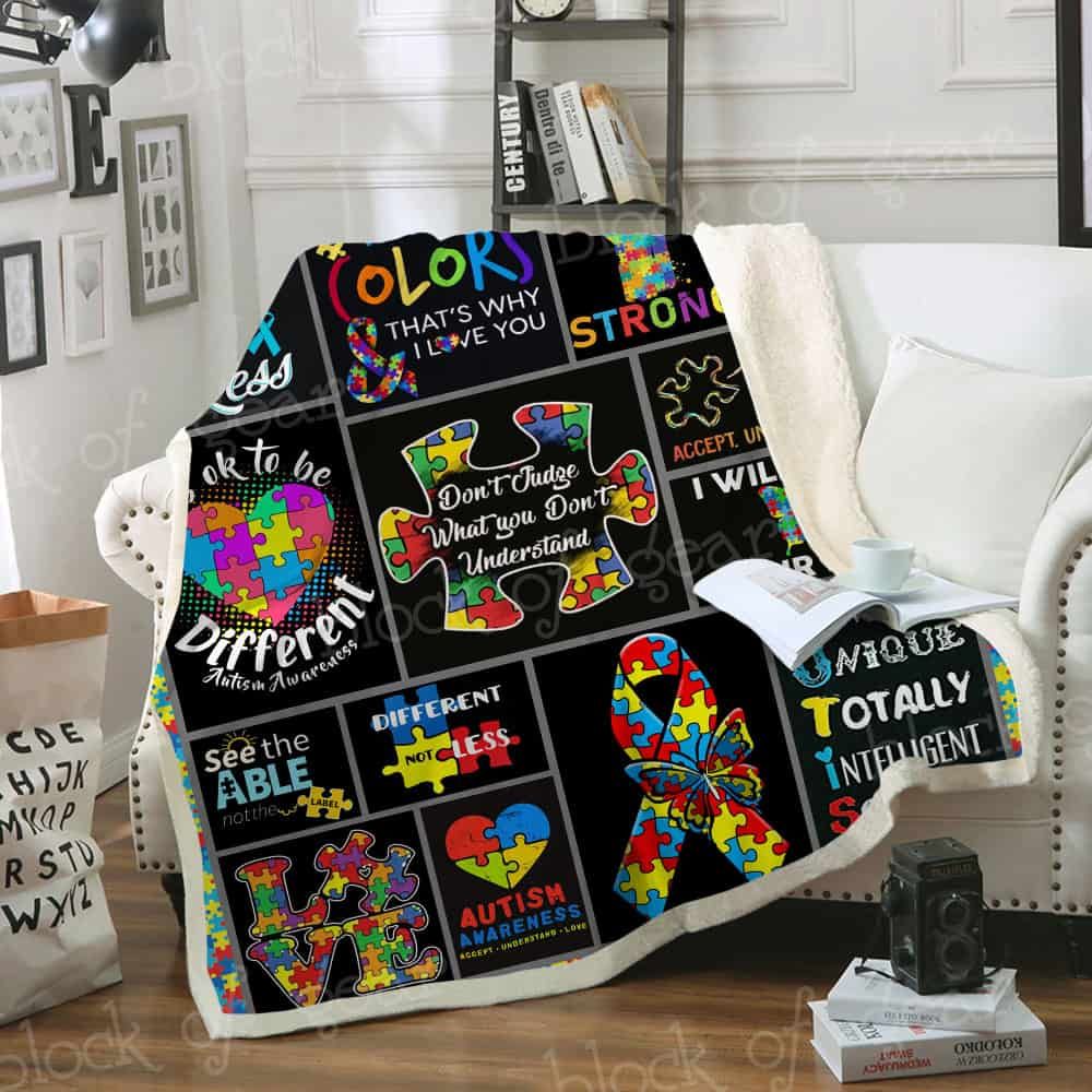 Dont Judge What You Dont Understand Quilt Blanket - Cool and Inspirational Gift