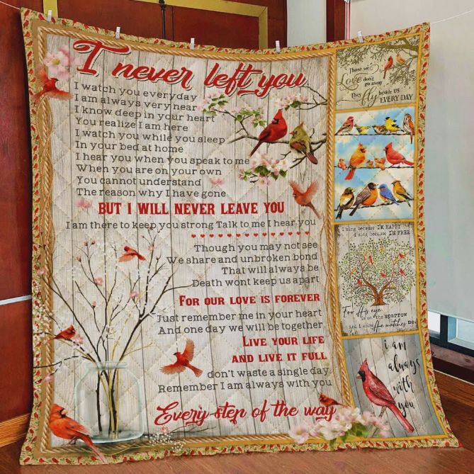 Don't Waste A Throw Day Cardinal Bird Quilt Blanket: A Reminder To Cherish Every Moment