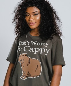 Don't Worry, Be Gappy Funny Animal Movie Shirt