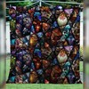 Dota 2 fans, add this washable handmade quilt to your room decor