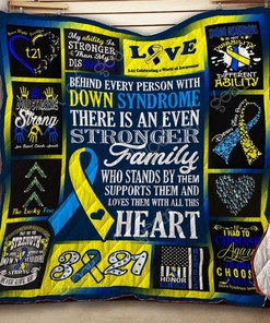 Down Syndrome Awareness Quilt Thh841 for Awareness