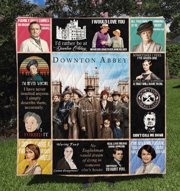 Downton Abbey Victorian Era Inspired Quilt Bedding Set