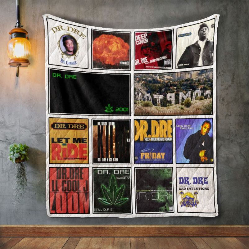 Dr. Dre Hip Hop Legends Quilt Bedding Set