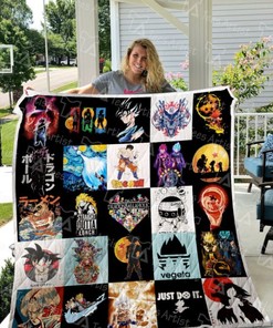 Dragon Ball Manga Collection Quilt Bedding Set