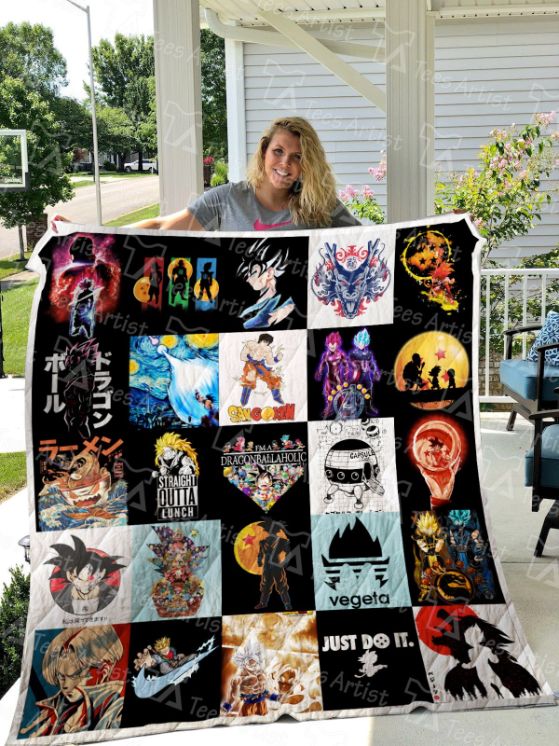 Dragon Ball Manga Collection Quilt Bedding Set