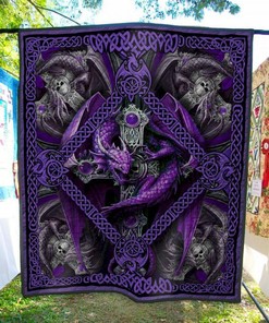 Dragon Tl060520 Quilt Bedding Set for Fantasy and Mythology Enthusiasts