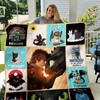 Dragon Toothless Plus Size Quilt Blanket - The Unlikely Friendship for Kids