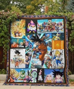 Dragonball Z Premium Quilt Blanket - Cozy and Warm Gift for Anime Fans