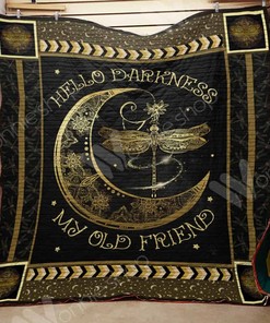 Dragonflies and Darkness Hippie Quilt Bedding Set