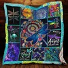 Dragonfly I Believe I Angels Because I Have Some In Heaven Quilt Bedding Set