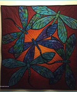 Dragonfly V3 Quilt Bedding Set