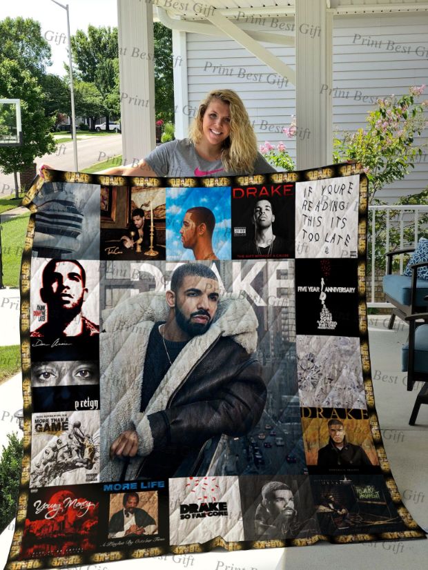 Drake Albums More Life Quilt Bedding Set for Fans