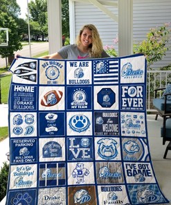 Drake Bulldogs Collection Collected Mississippi State Bulldogs Ncaa Quilt Blanket - Show Your Support