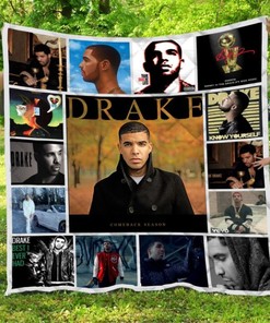Drake Comeback Season Music Quilt Blanket Set