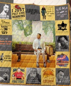 Drama Forrest Gump Quilt Bedding Set for Movie Fans