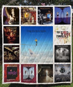 Dream Theater Bootleg Quilt Blanket - Personalized Gift for Music Fans