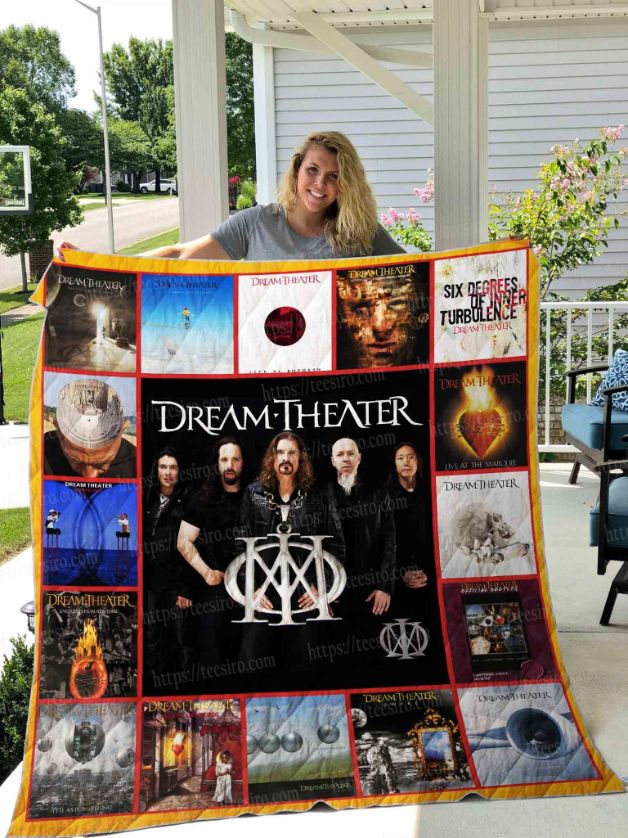 Dream Theater Music Collection Quilt Bedding Set for Progressive Metal Fans