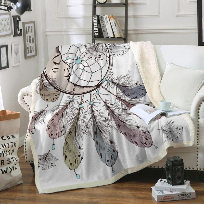 Dreamcatcher Premium Comfy Sofa Throw Blanket - Perfect for Adding a Bohemian Touch to Your Quilt Bedding Set