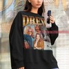 Drew Barrymore Retro Homage Sweatshirt with Classic 90s Style for Movie Fans