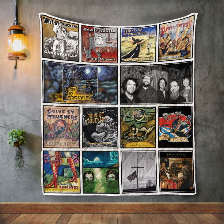 Drive By Truckers Album Quilt Blanket for Music Lovers