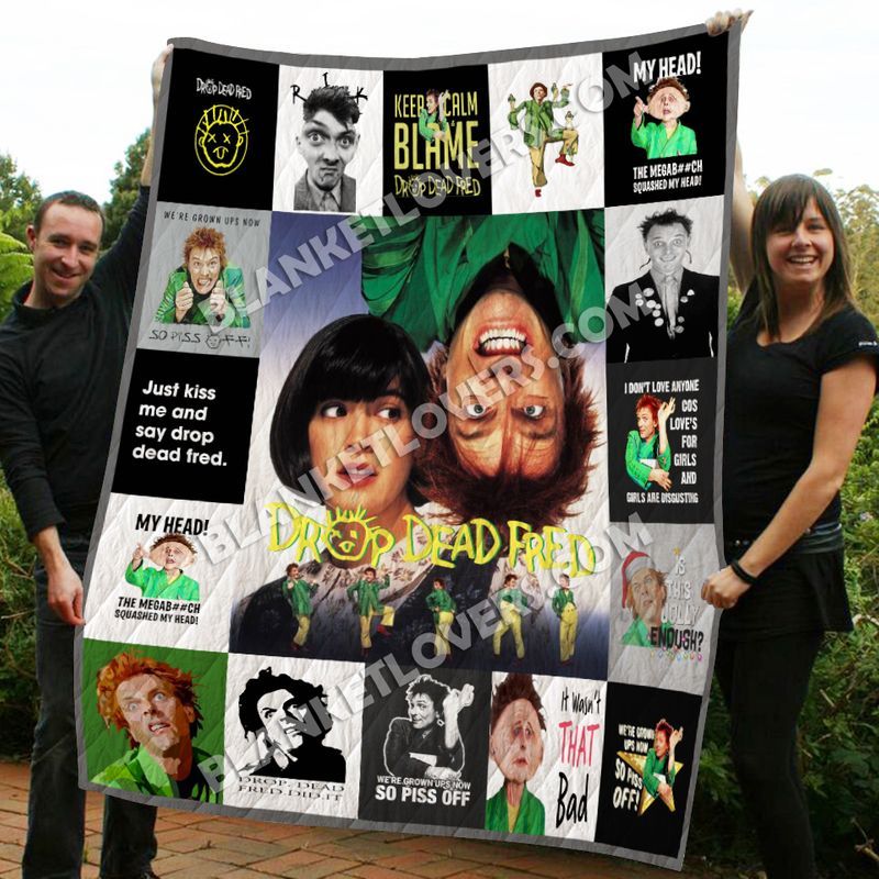 Drop Dead Fred Collection Cute Quilt Bedding Set