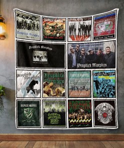 Dropkick Murphys Album Quilt Bedding Set for Fans