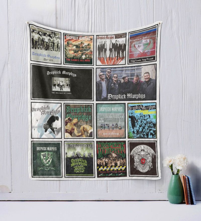 Dropkick Murphys Quilt Blanket Celtic Punk Bedding Set