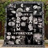 Drum and Bass Forever Quilt Bedding Set - Ideal for EDM Fans