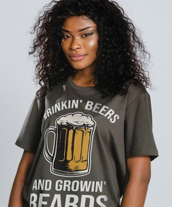 Drunk Beers and Growin Beards Shirt, Funny Drinking Tee for Him, Beer Lover Gift, Brewery Apparel