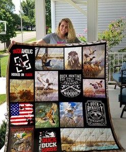 Duck Dynasty Fan Must-Have - Quilt Blanket for Duck Hunting Enthusiasts