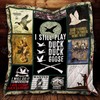 Duck Hunting Fans P251 Quilt Bedding Set