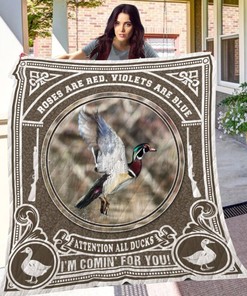 Duck Hunting Theme Quilt Bedding Set for Outdoor Enthusiasts