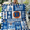 Duke Blue Devils B200609 Vintage Quilt Bedding Set