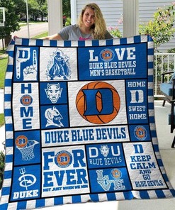 Duke Blue Devils B200609 Vintage Quilt Bedding Set