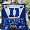 Duke Blue Devils Collection Quilt Bedding Set Full Size