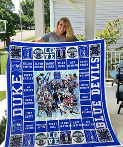 Duke Blue Devils Full Size Quilt Bed Set