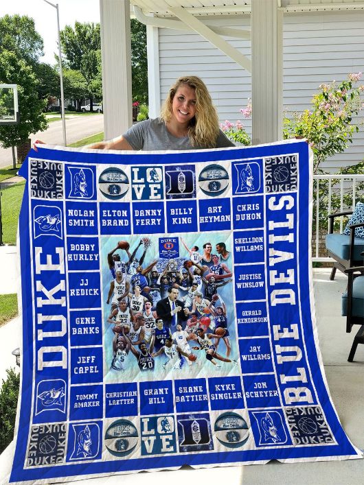 Duke Blue Devils Full Size Quilt Bed Set