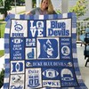 Duke Blue Devils NCAA DePaul Blue Demons Collection Collected Bedding Set for Teens