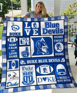 Duke Blue Devils Quilt Bedding Set B080609