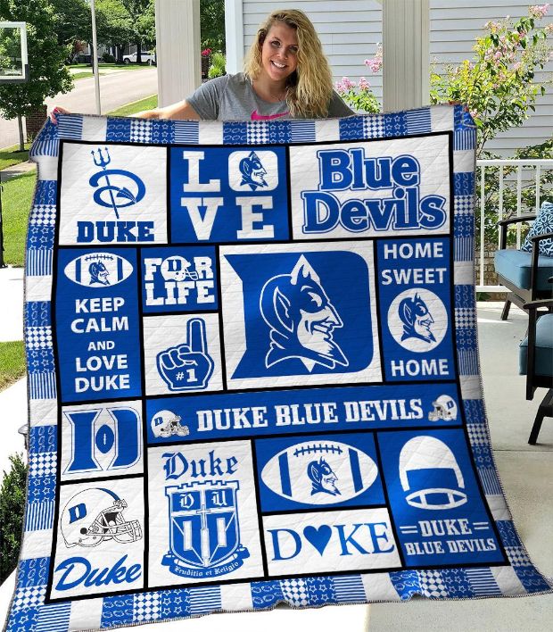 Duke Blue Devils Quilt Bedding Set B080609