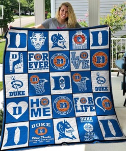 Duke Blue Devils Quilt Bedding Set B200610
